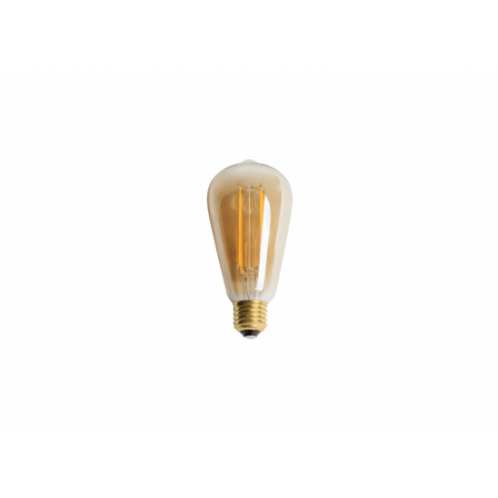 6W RUSTİK LED AMPUL (E27)(AMBER)